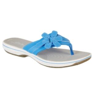 Cloudsteppers by Clark’s Floral Sandal Brinkley Blue NWT Size 8M